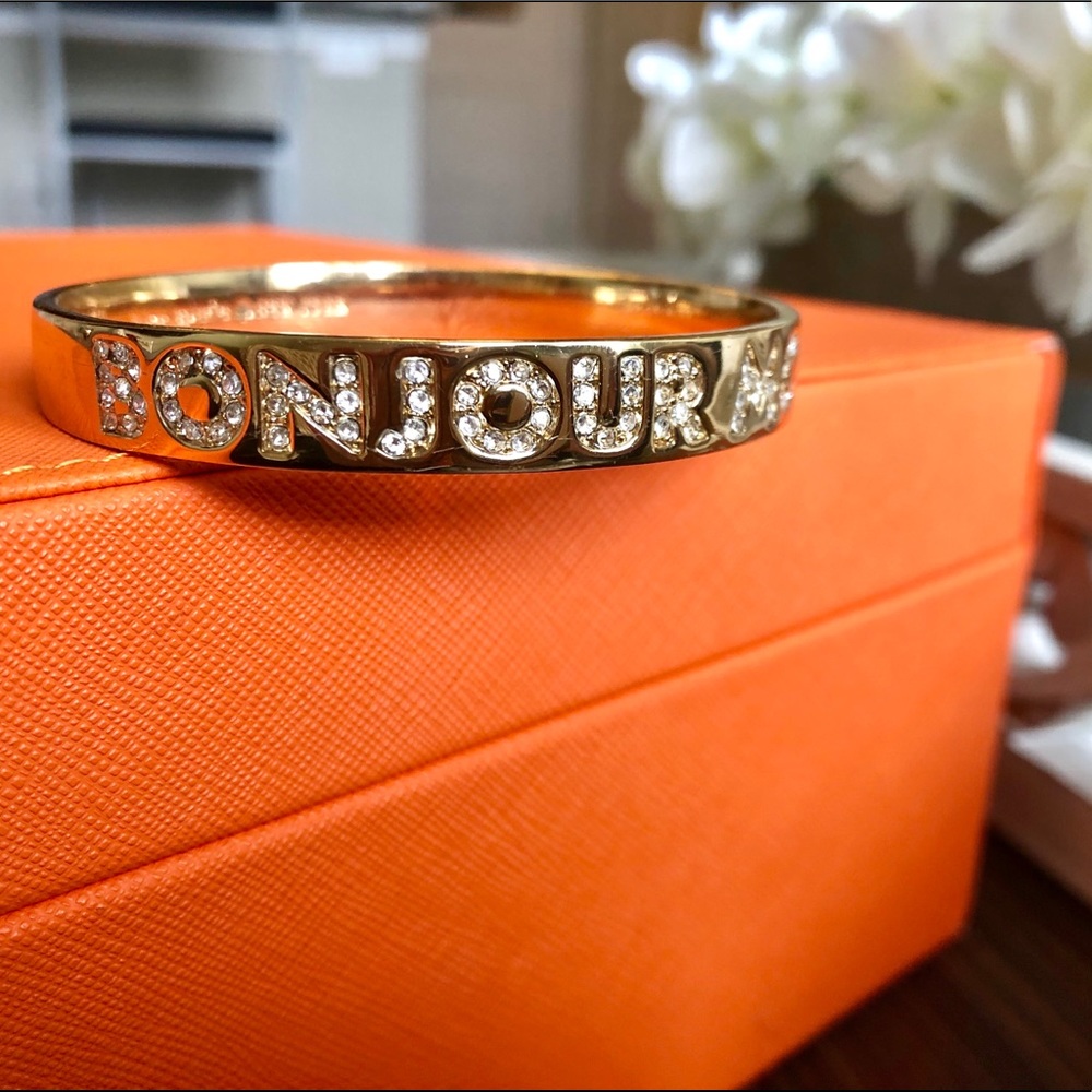 Kate Spade bonjour monsieur bangle
